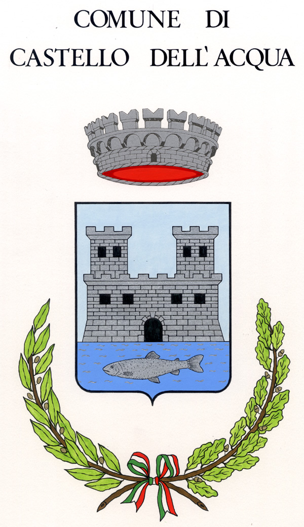 Emblema della Città di Castello dell'acqua